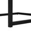 Table d'appoint en forme de C en métal et stratifié pour les collations, le salon, la chambre à coucher-442900376-446388379