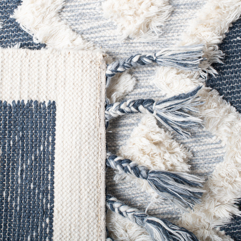 Southsea Natura Hand Woven Wool Southwestern Rug, Rectangle 3' x 5'