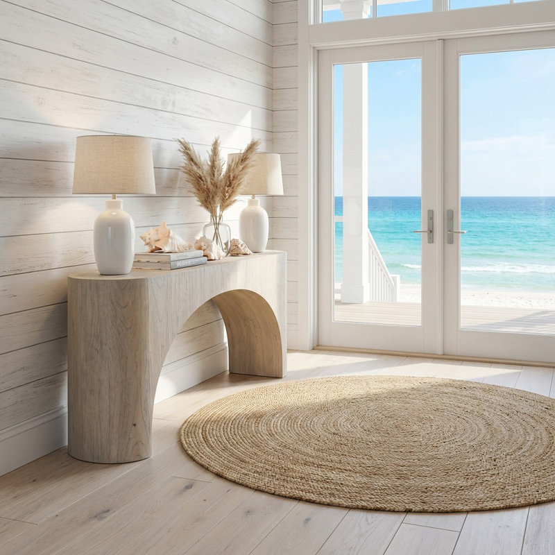 Coastal Arch Way Console Table