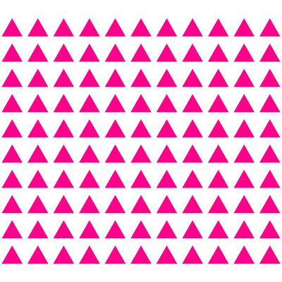 Décalcomanie murale triangles