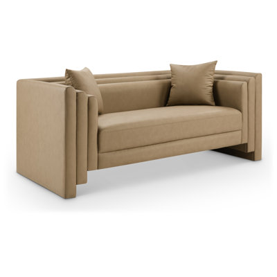Causeuse en cuir Everett Jalice