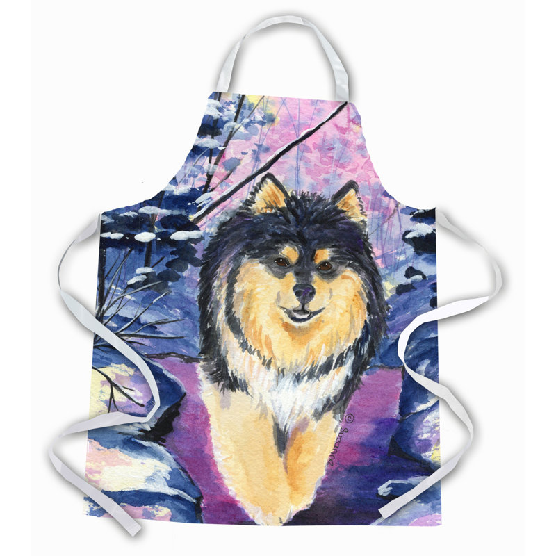 No Pattern Bib Apron