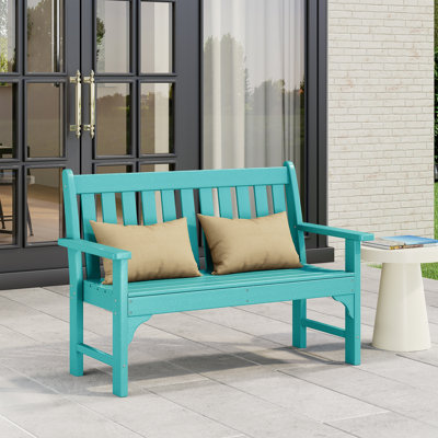 Laguna 51" HDPE All Weather Garden Bench