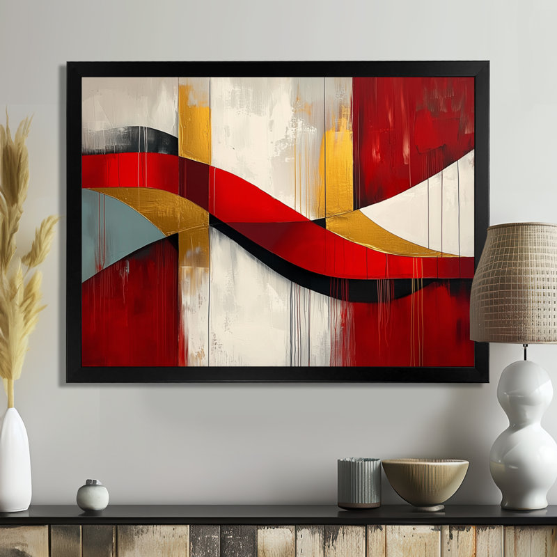 «Sub subtile terrain of Volcano Colors II», art mural abstrait minimaliste, H 12 po x l 20 po, Cadre simple, Noir