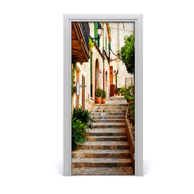 S Self Streets Of Spain Door Decal