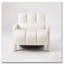 Fauteuil d'appoint en tissu de lin-1343047382