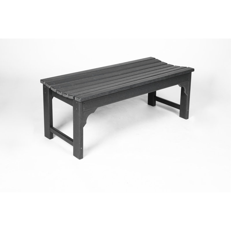 Banc de cour arrière en gris - résistant aux intempéries, protégé, capacité de 500 lb, balcon relaxant, bistro charmant, Gris