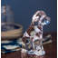 Handmade Glass Dog Figurine