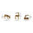 Christmas Deer Figurines & Collectibles