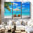 " Beach Deckchairs " 3 - Pieces on-207416350