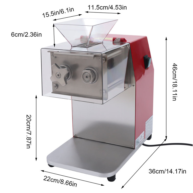 Paklorde Stainless Steel Manual Meat Slicer