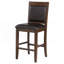 Dewey Walnut Upholstered Counter Chair (Set Of 2)