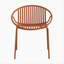 Ensemble de salle à manger d'extérieur moderne 7 pièces avec chaise empilable-644345446
