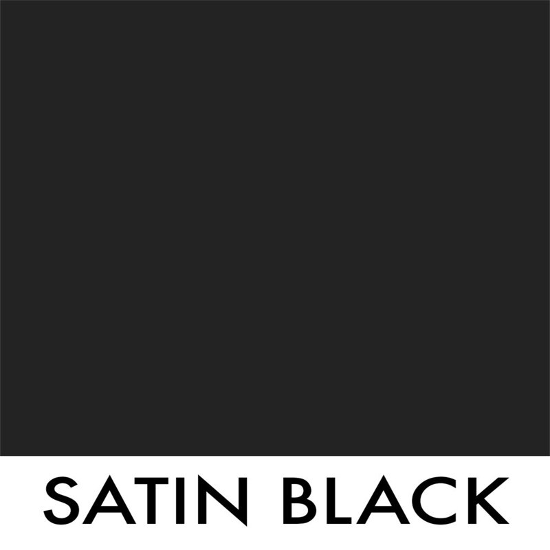 Satin Black Metal Stair Railing System