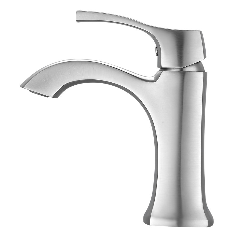 Robinet pour salle de bain 1 trou Ancona Morgan, Acier inoxydable