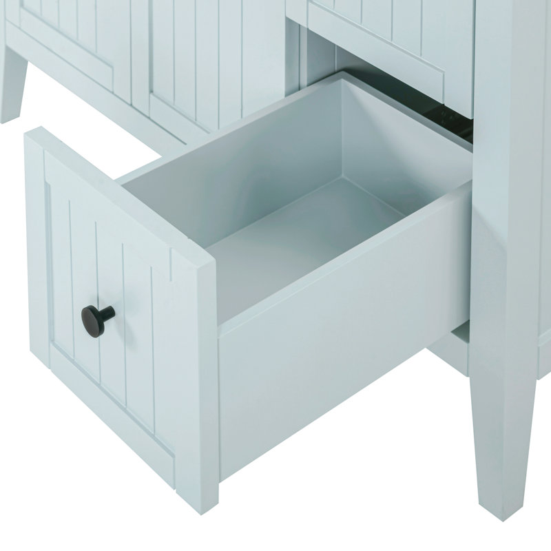 Layla 48 in. Single Sink Bathroom Vanity in Ice Blue