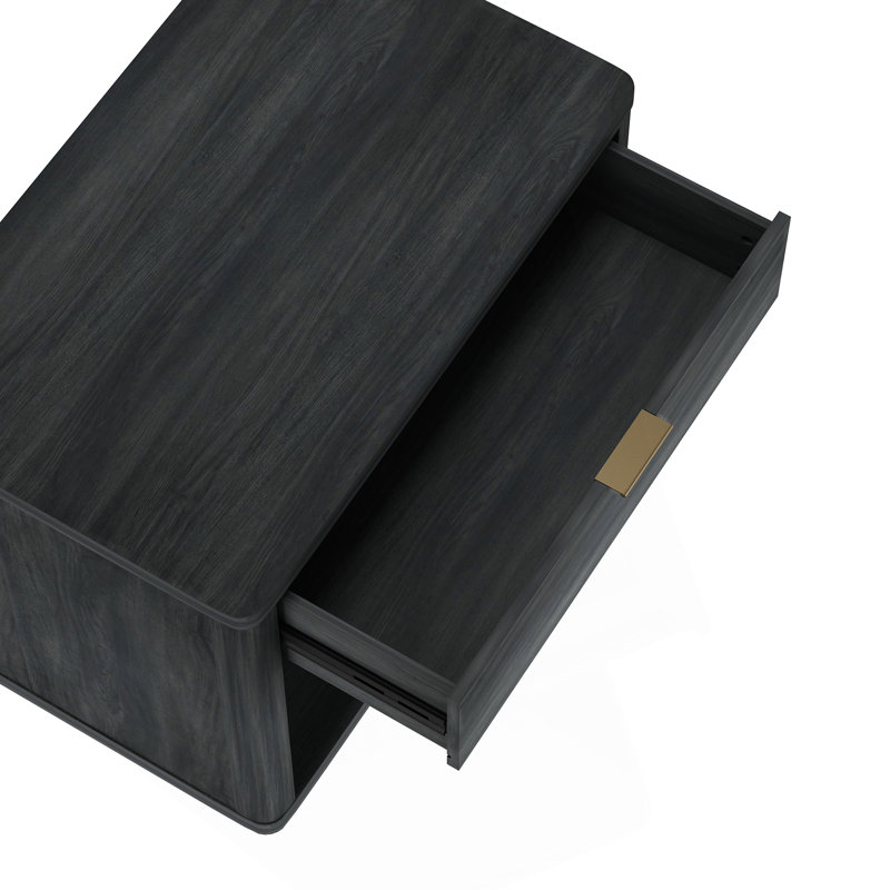 Table de chevet gris anthracite, Gris anthracite
