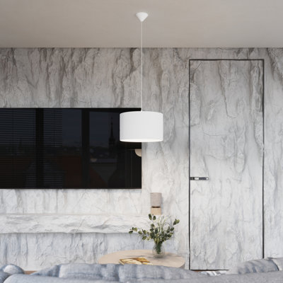 Pendant lamp 40 white