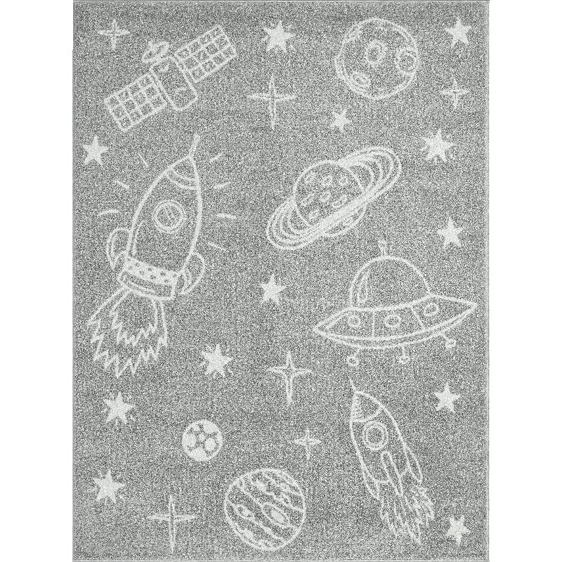 Catoosa Space Pattern Area Rug, Rectangle 200 x 280cm