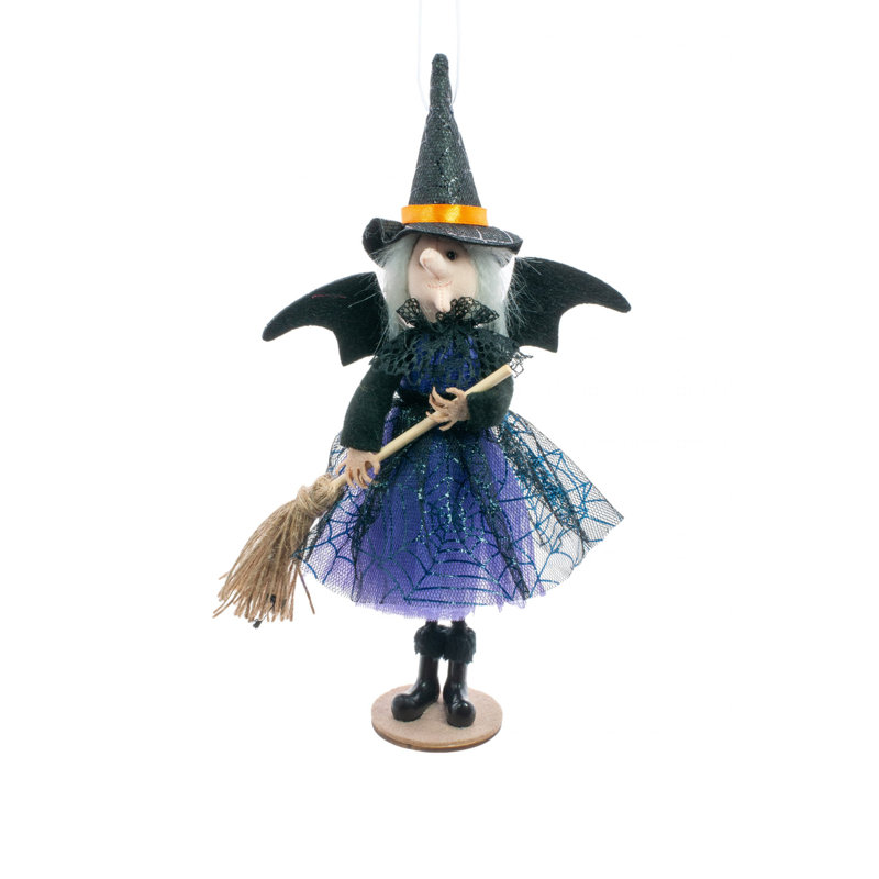 «Happy Witch» mauve (lot de 4)