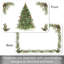 Napperon réversible 4 pièces Counter Tree