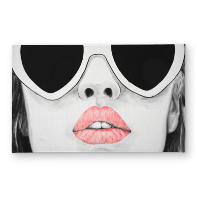 Miss trend Woman Figurative Door Mat - Indoor Outdoor Decor