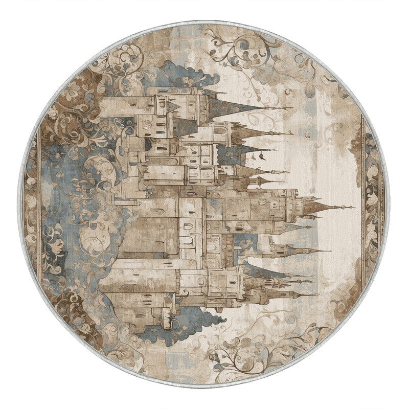 Fabled Spires Rug, Round 4'