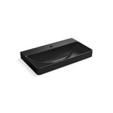Vox Rectangle Vessel Bathroom Sink With Single Faucet Hole