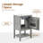 20'' Single Bathroom Vanity Base Only
