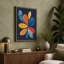 Geometric Bloom Botanical 1 Piece Wrapped Canvas Wall Art-1452498834-1452498837