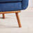 Donka Solid Wood Upholstered Armchairs-1868897965