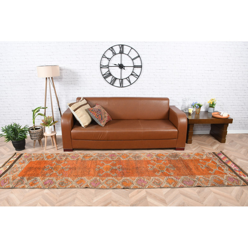Tapis de couloir turc Herki