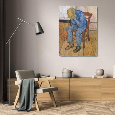"At Eternity's Gate" par Vincent Van Gogh - Toile tendue avec châssis