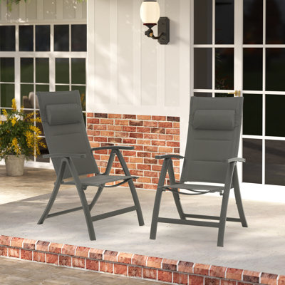 Foldable Patio Dining Armchair