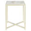 LA Stone Cross Legs End Table-57939269-57939270