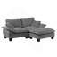 Canapé modulaire d'inspiration voilier avec repose-pieds amovible
