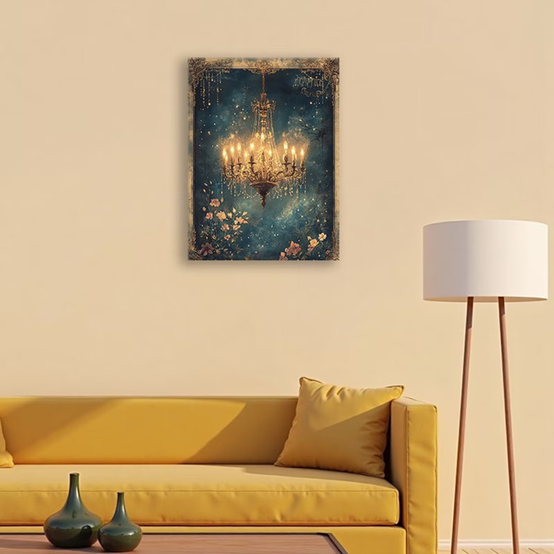 1 Piece Wrapped Canvas Wall Art