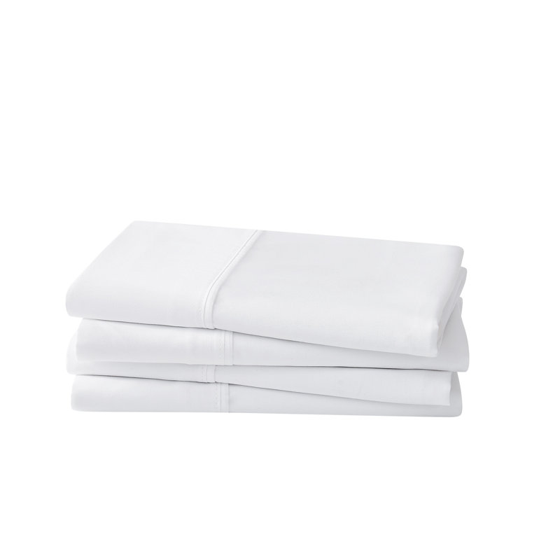 Simmons Essential Microfiber Brushed Pillow Cases, Standard, White
