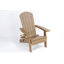 Chaise Adirondack pliante avec repose-pieds dissimulé et porte-gobelet