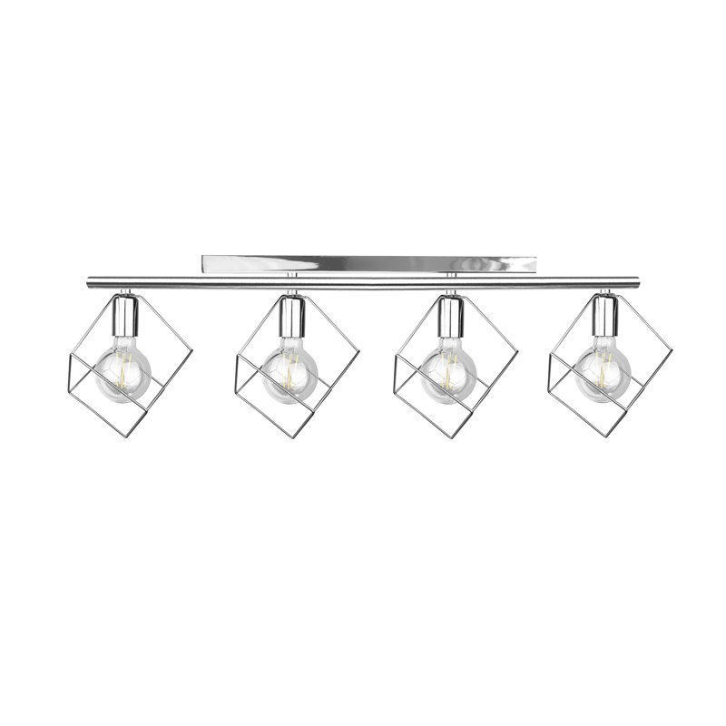 Annesophie Flush Mount, Silver, Silver