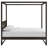 Alva Queen Wood Canopy Platform Bed-110689409-110689410