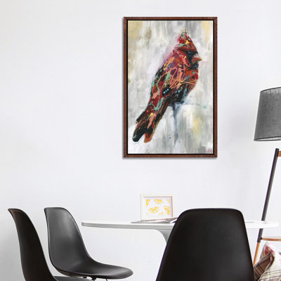 Ezra's Feathers by Black Ink Art - Painting on Canvas