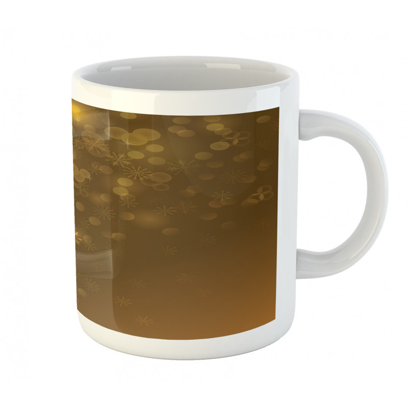 Grande tasse à café xmas ball