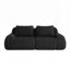 Canapé modulaire moderne pour le salon, tissu en flanelle avec assise profonde, sans assemblage, canapé sans os-1302087713