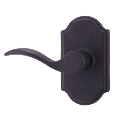 Carlow Oil Rubbed Bronze Passage (Hall & Closet) Door Lever