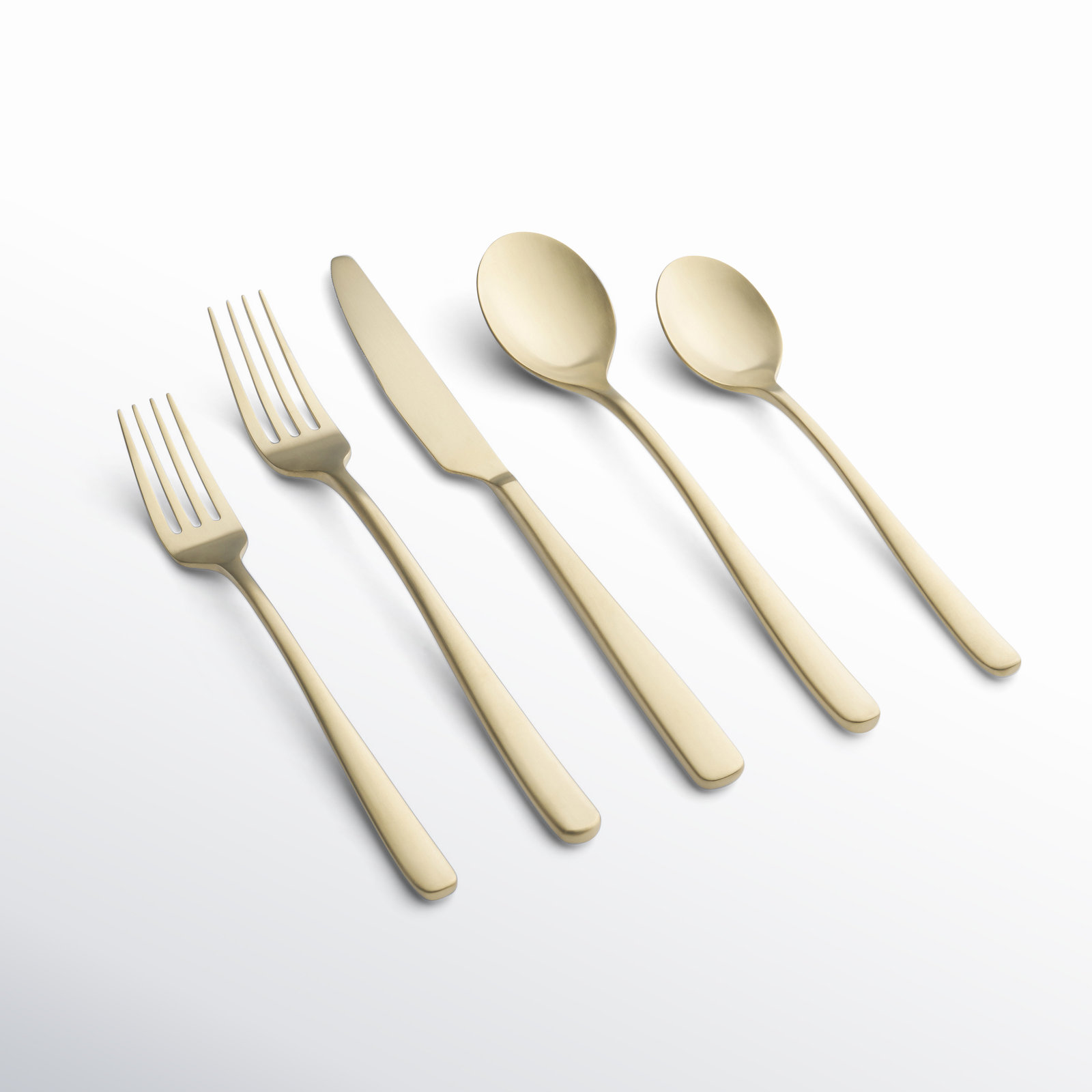 Flatware Set - Service for 4, Champagne