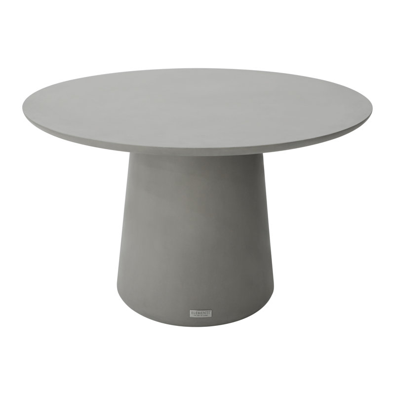 RIO Concrete Round Dining Table 122 x 122 x 75 cm