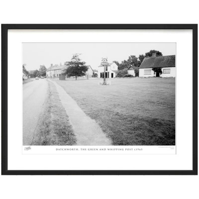 Datchworth, The Green And Whipping Post C1965 by Francis Frith - Single Picture Frame Print