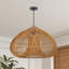 Luminaire suspendu en forme de dôme à 1 lumière Bhatt-1173626477-1210299766