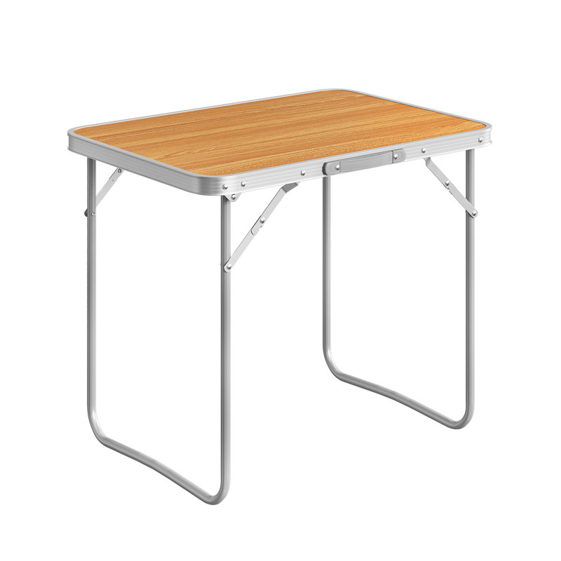 Wasilla Rectangular 70cm L Camping Table, Brown